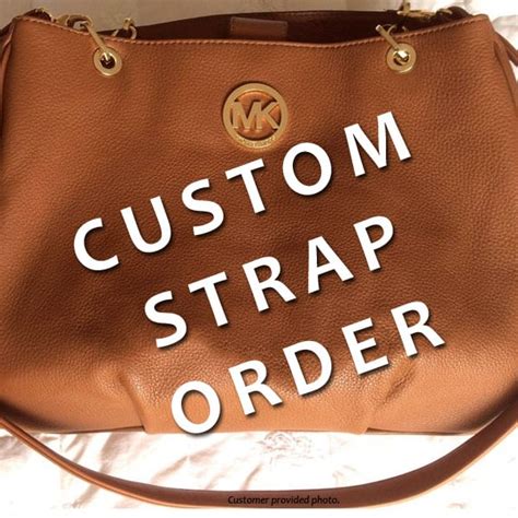 replacement strap michael kors bag|Michael Kors signature tote strap.